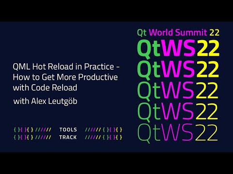 QML Hot Reload in Practice - How to Get More Productive with Code Reload | #QtWS22